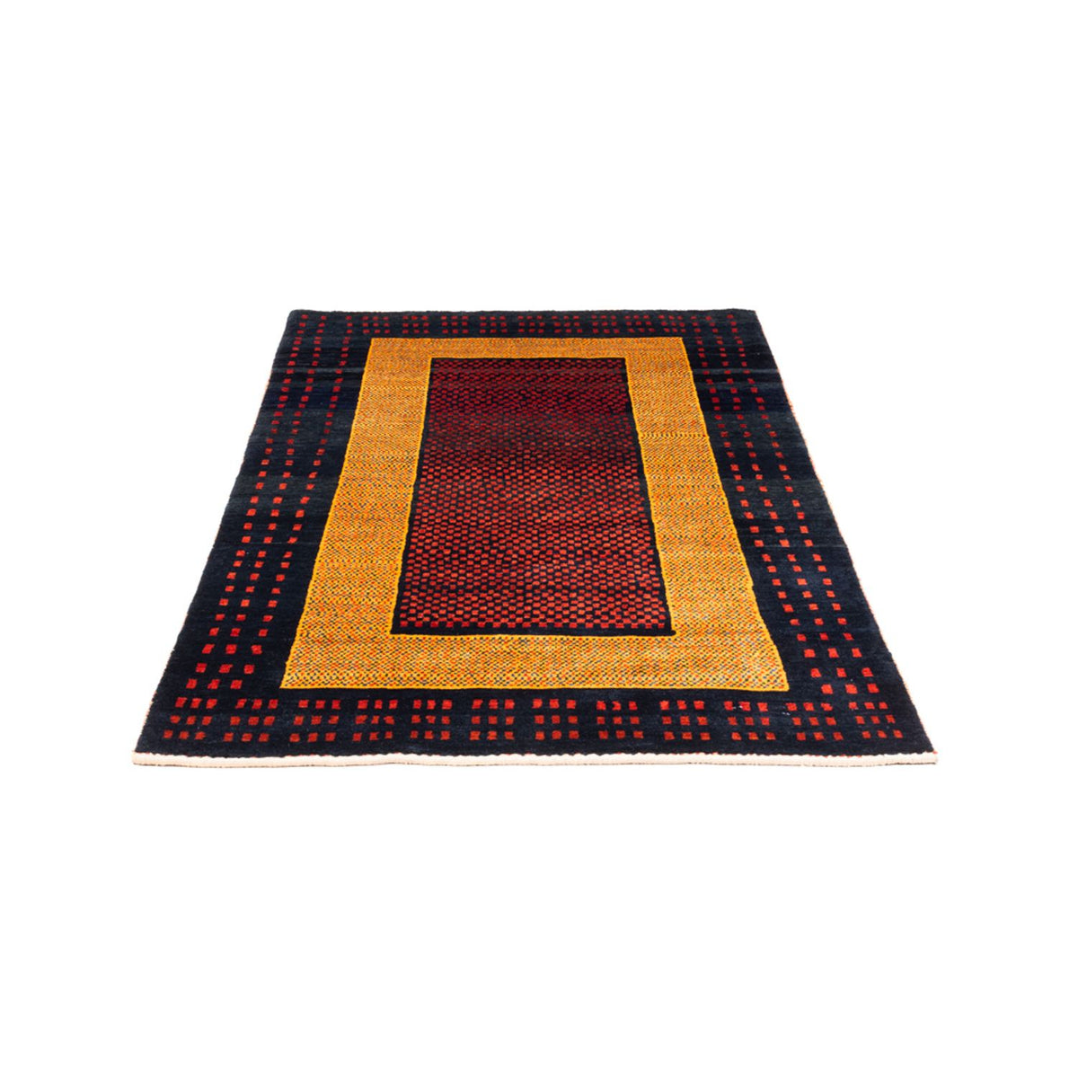 Gabbeh Teppich - Perser - 163 x 106 cm - mehrfarbig