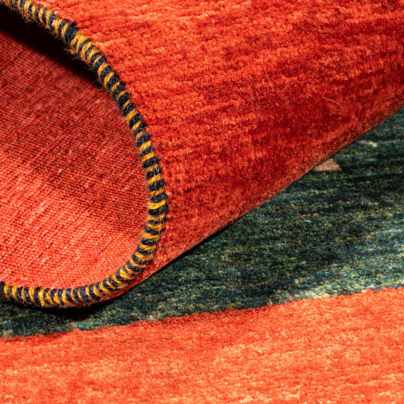 Gabbeh Teppich - Perser - 165 x 103 cm - grün