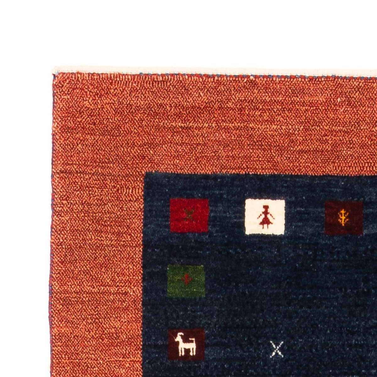 Gabbeh perski Dywan 85x236cm - Perserteppich Wollteppich