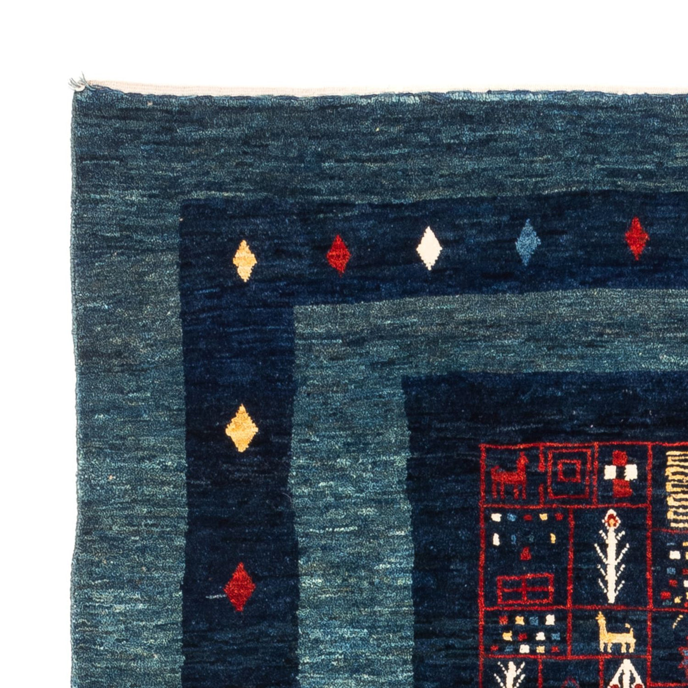 Gabbeh perski Dywan 173x124cm - Perserteppich Wollteppich