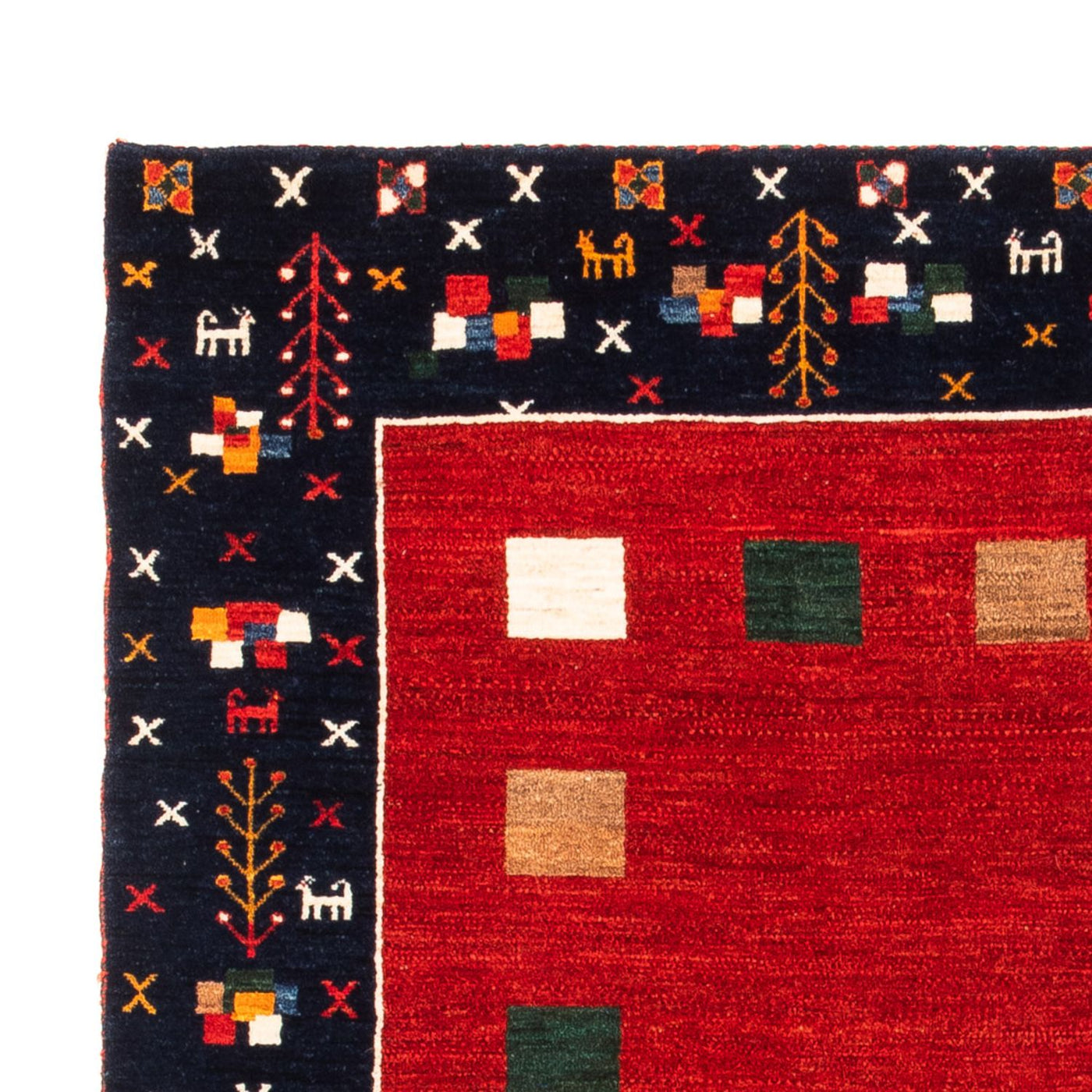 Gabbeh perski Dywan 172x126cm - Perserteppich Wollteppich