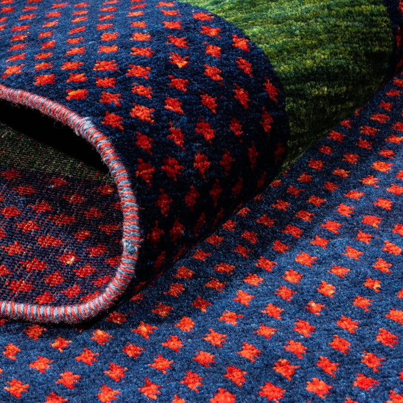 Gabbeh Teppich - Perser - 196 x 124 cm - lila