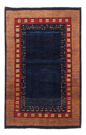 Gabbeh Teppich - Perser - 150 x 100 cm - blau