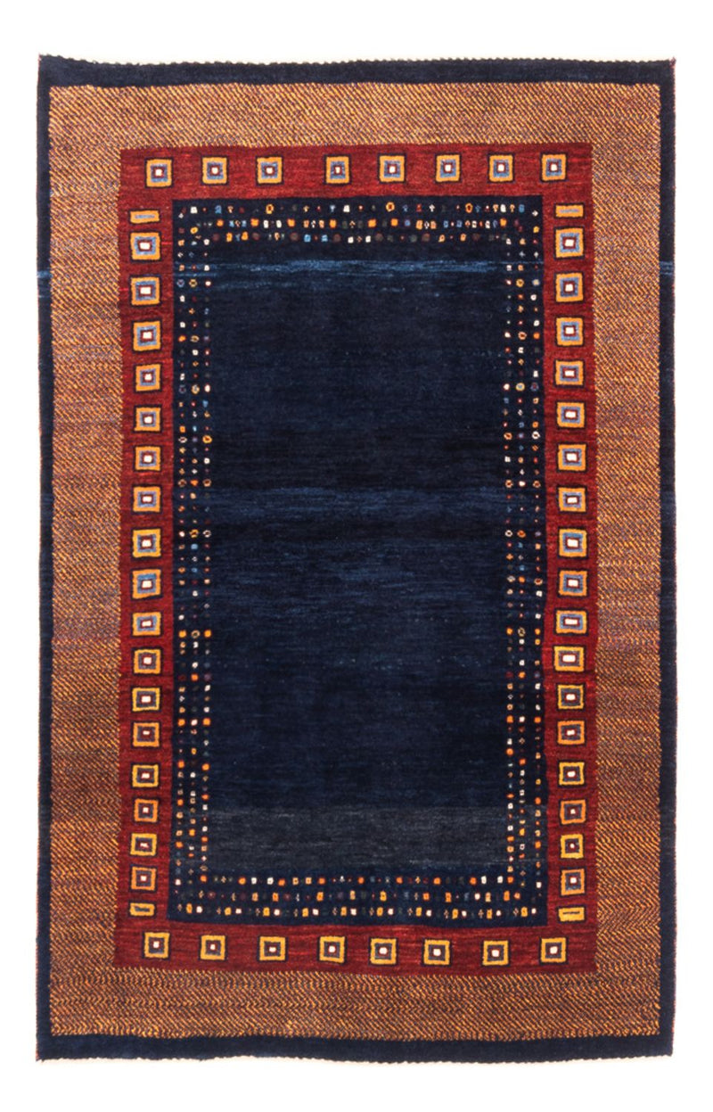 Gabbeh Teppich - Perser - 150 x 100 cm - blau