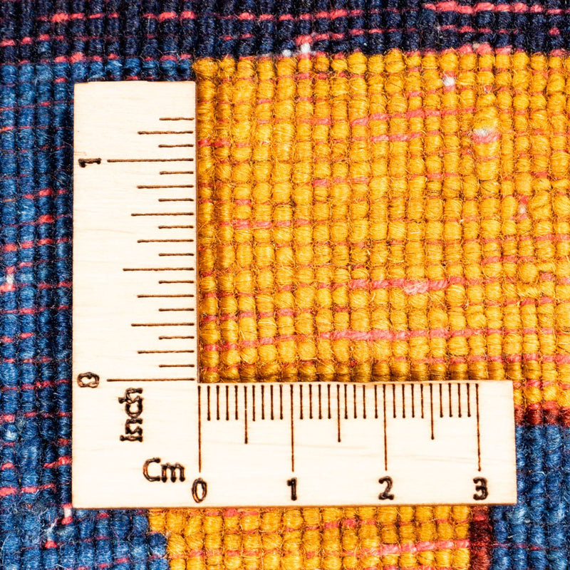 Gabbeh Teppich - Perser - 152 x 102 cm - dunkelblau