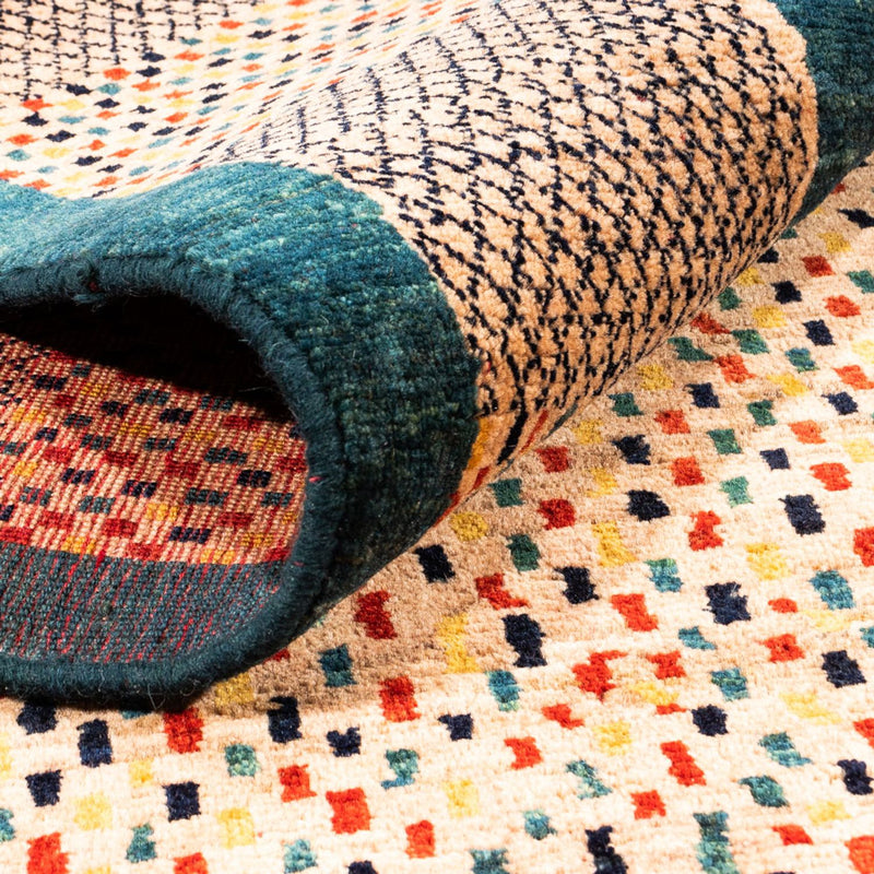 Gabbeh Teppich - Perser - 193 x 126 cm - beige