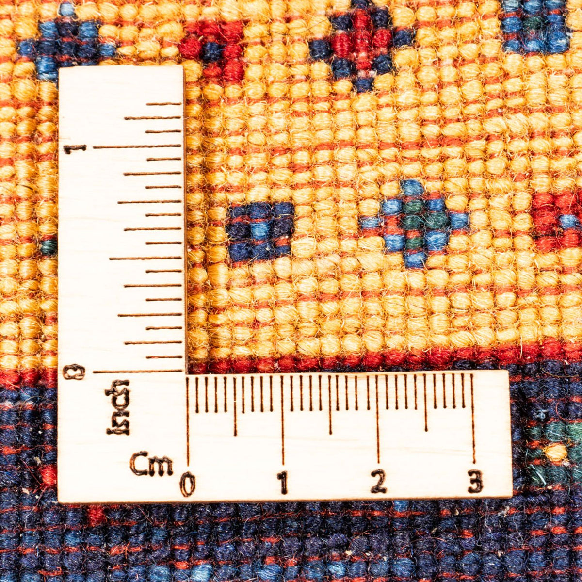 Gabbeh Teppich - Perser - 129 x 80 cm - gold