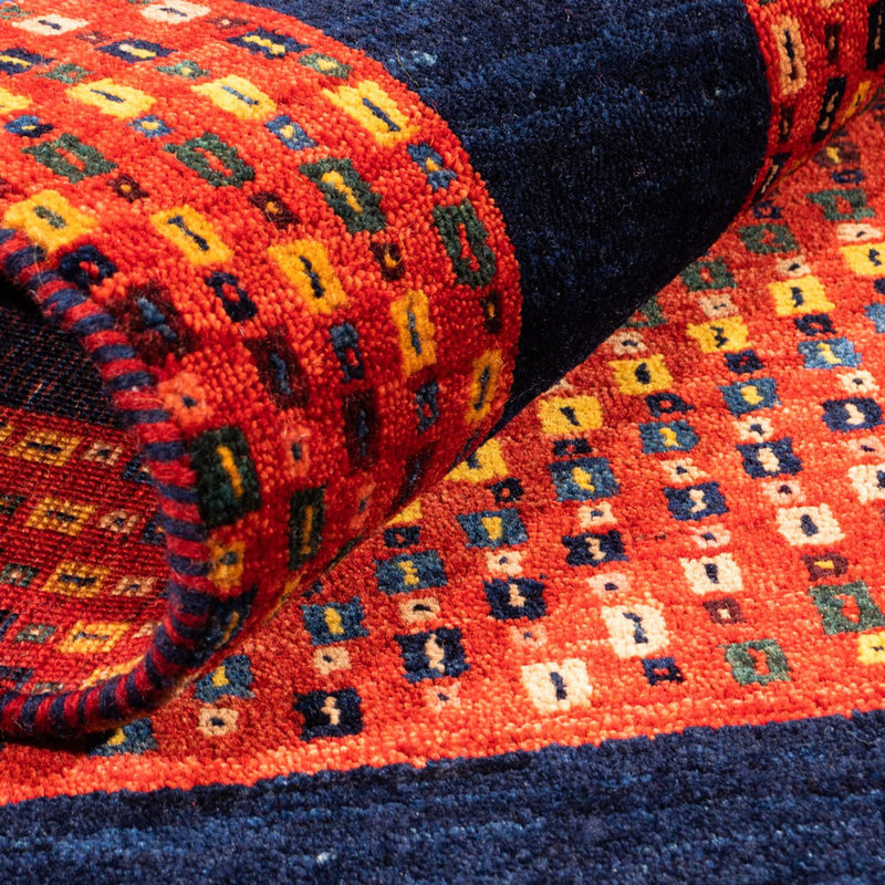 Gabbeh Teppich - Perser - 155 x 98 cm - rot