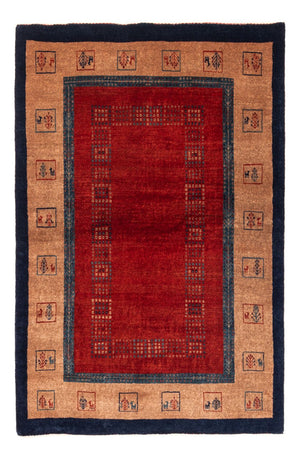 Gabbeh Teppich - Perser - 158 x 109 cm - rot