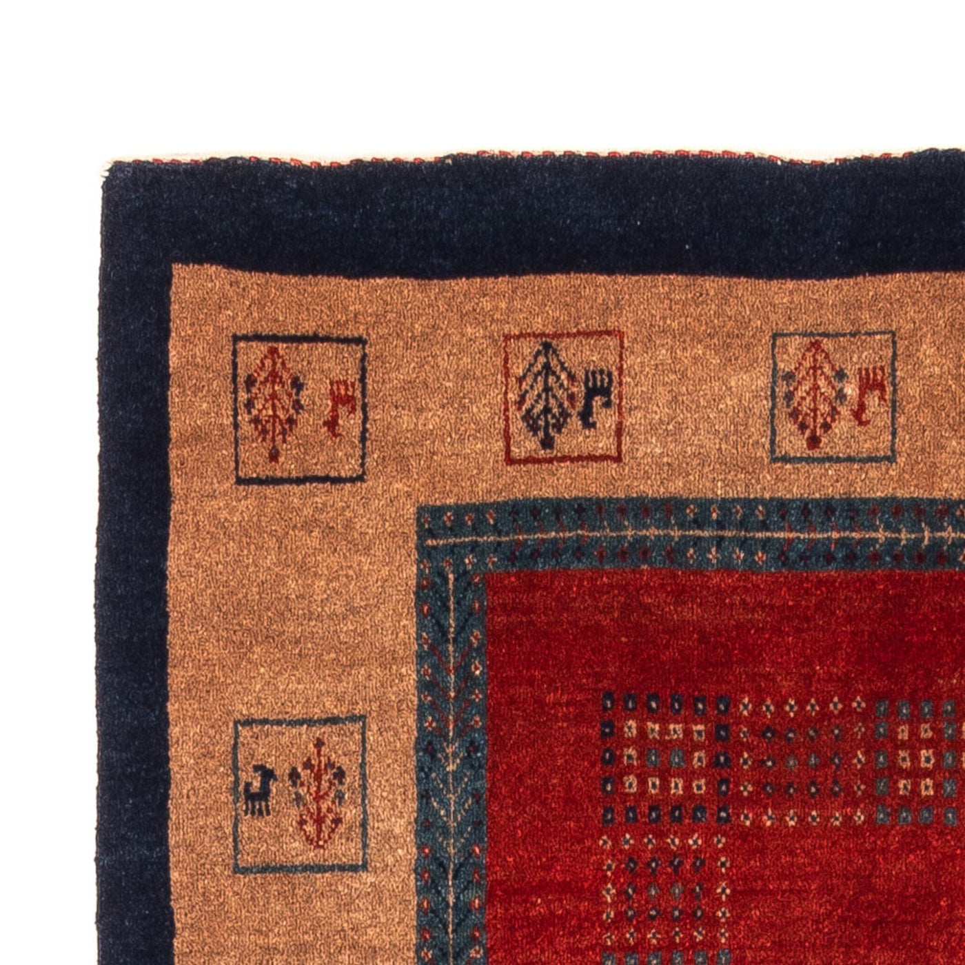 Gabbeh perski Dywan 158x109cm - Perserteppich Wollteppich
