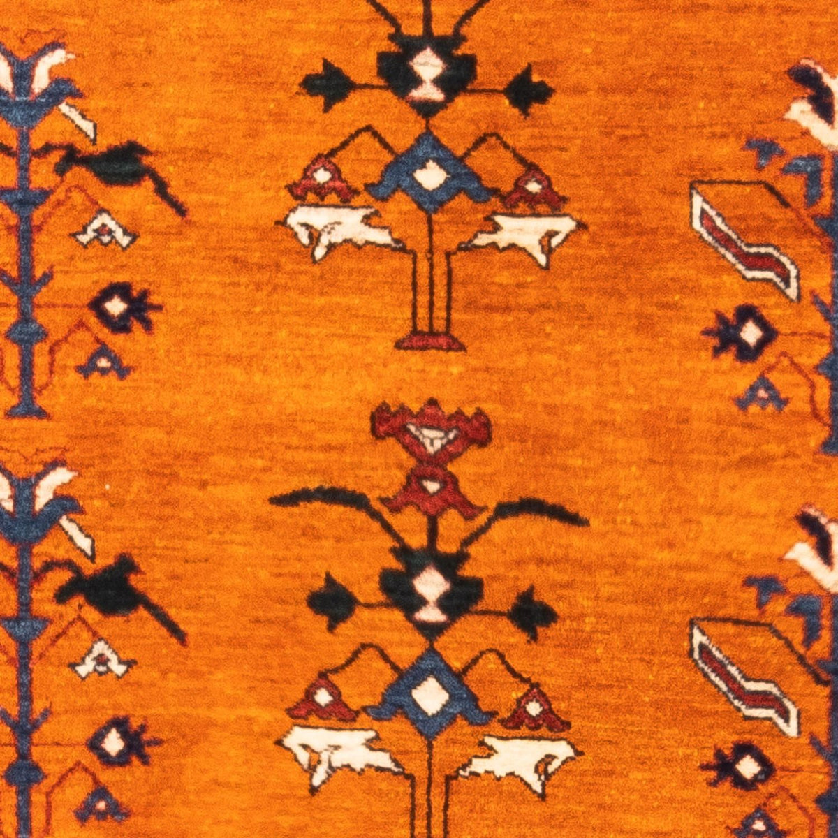 Gabbeh Teppich - Perser - 150 x 106 cm - gold