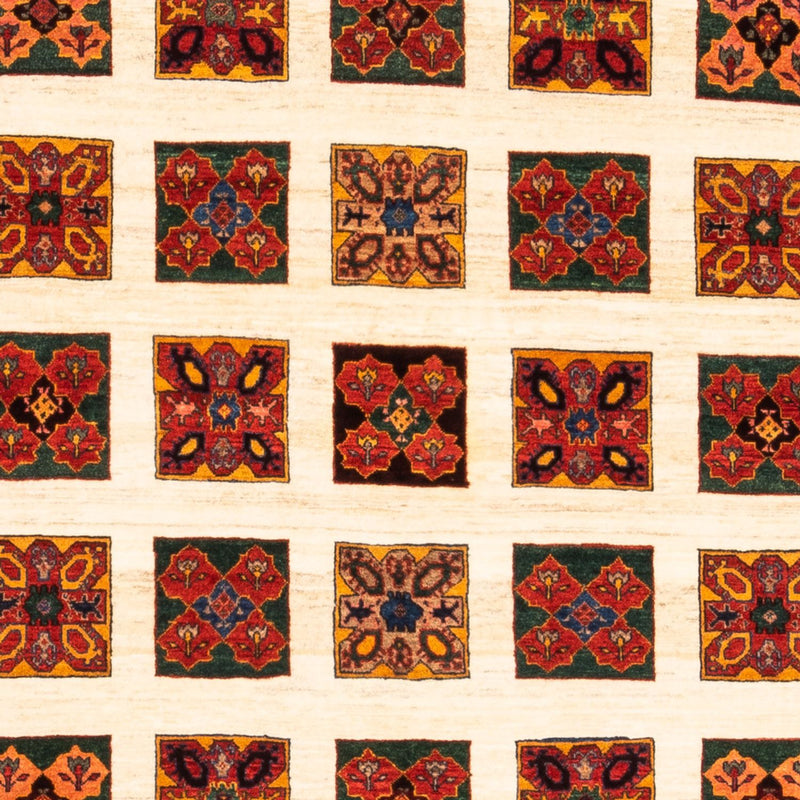 Gabbeh Teppich - Perser - 204 x 157 cm - creme