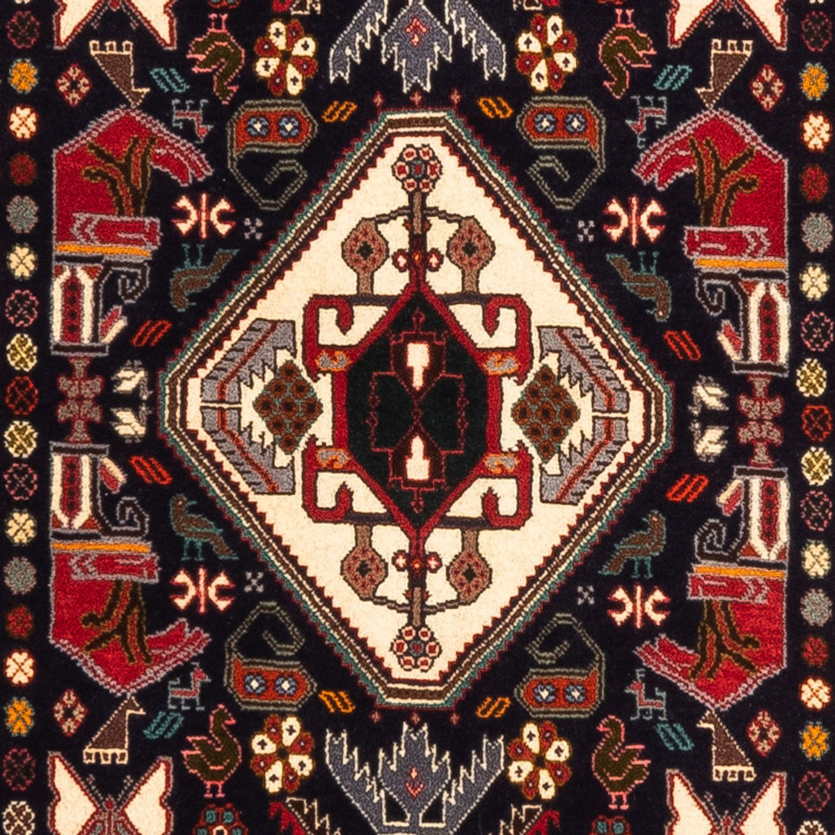 Läufer Perser - Nomadic - 262 x 83 cm - dunkelblau