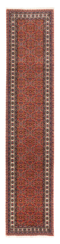Biegacz Dywan perski - Tabriz - 330 x 70 cm - czerwony