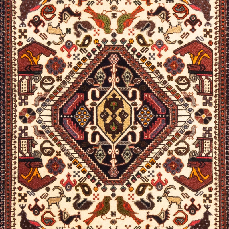 Biegacz Perski dywan - Nomadyczny - 253 x 80 cm - kremowy