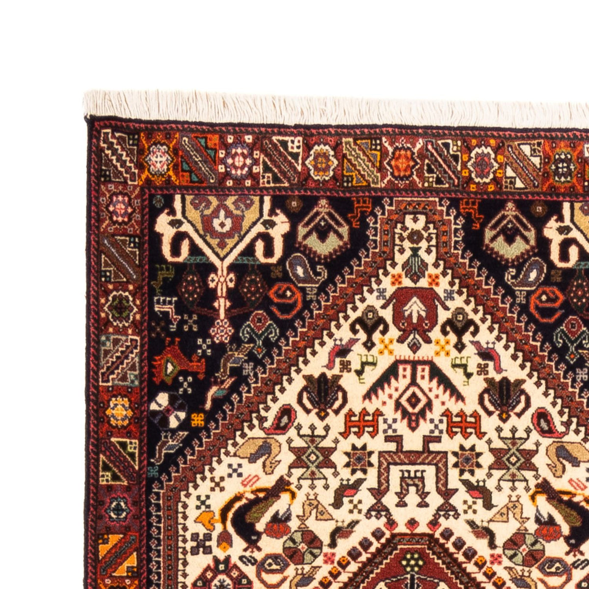 Biegacz Perski dywan - Nomadyczny - 253 x 80 cm - kremowy