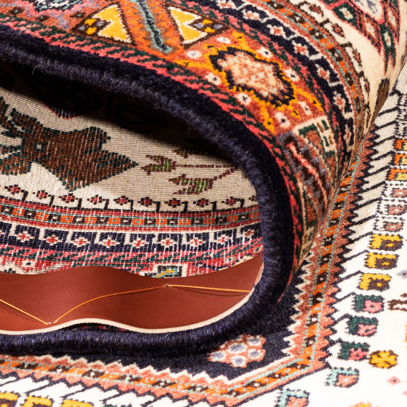 Biegacz Perski dywan - Nomadyczny - 253 x 80 cm - kremowy