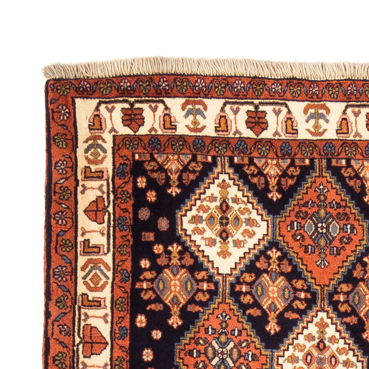 Läufer Perser - Nomadic - 232 x 80 cm - dunkelblau