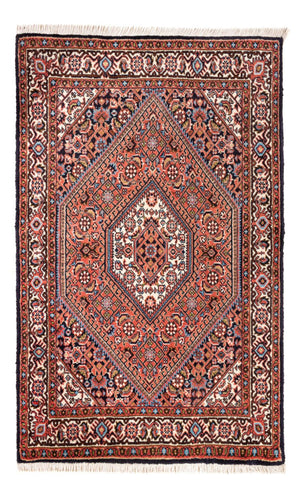 Perski dywan - Bijar - Royal - 105 x 70 cm - czerwony