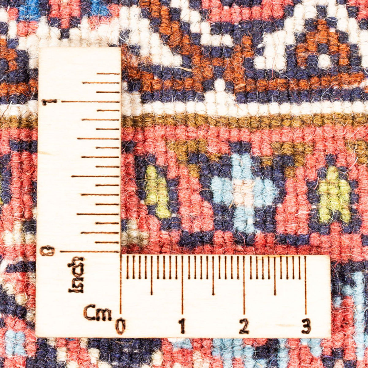 Perski dywan - Bijar - Royal - 105 x 70 cm - czerwony