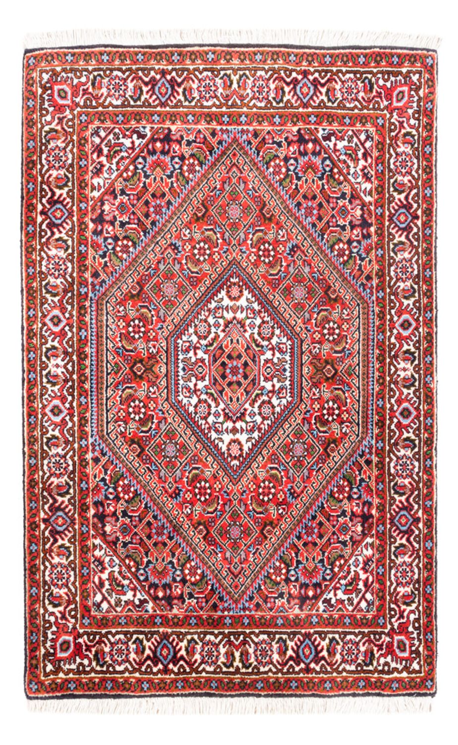 Perski dywan - Bijar - Royal - 108 x 70 cm - czerwony