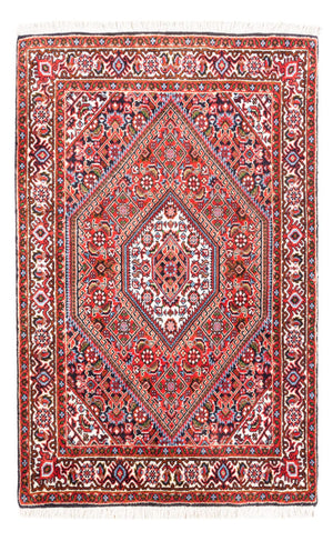 Perski dywan - Bijar - Royal - 108 x 70 cm - czerwony