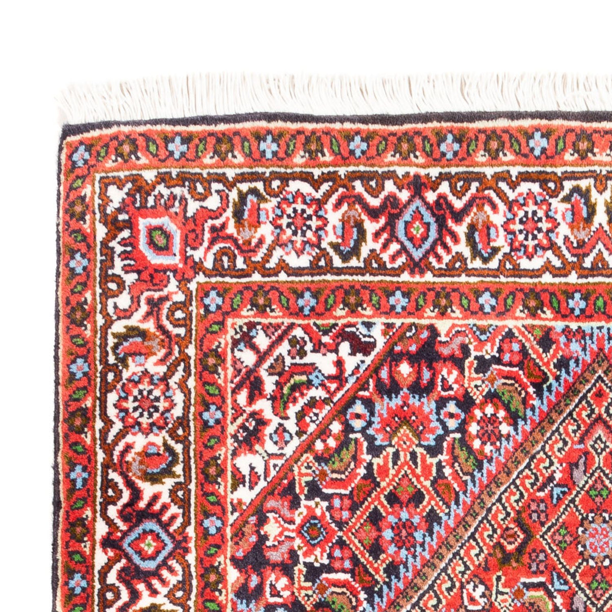 Perski dywan - Bijar - Royal - 108 x 70 cm - czerwony