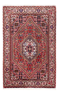 Perski dywan - Bijar - Royal - 104 x 70 cm - czerwony