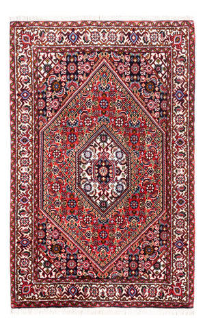 Perski dywan - Bijar - Royal - 104 x 70 cm - czerwony