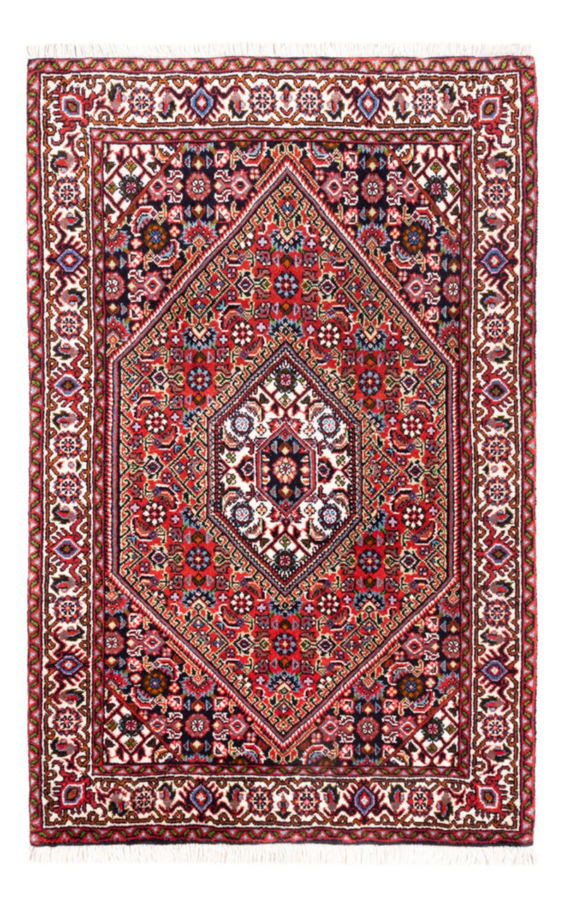 Perski dywan - Bijar - Royal - 104 x 70 cm - czerwony