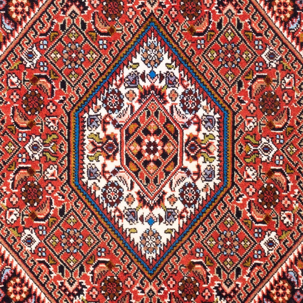 Perski dywan - Bijar - Royal - 104 x 72 cm - czerwony