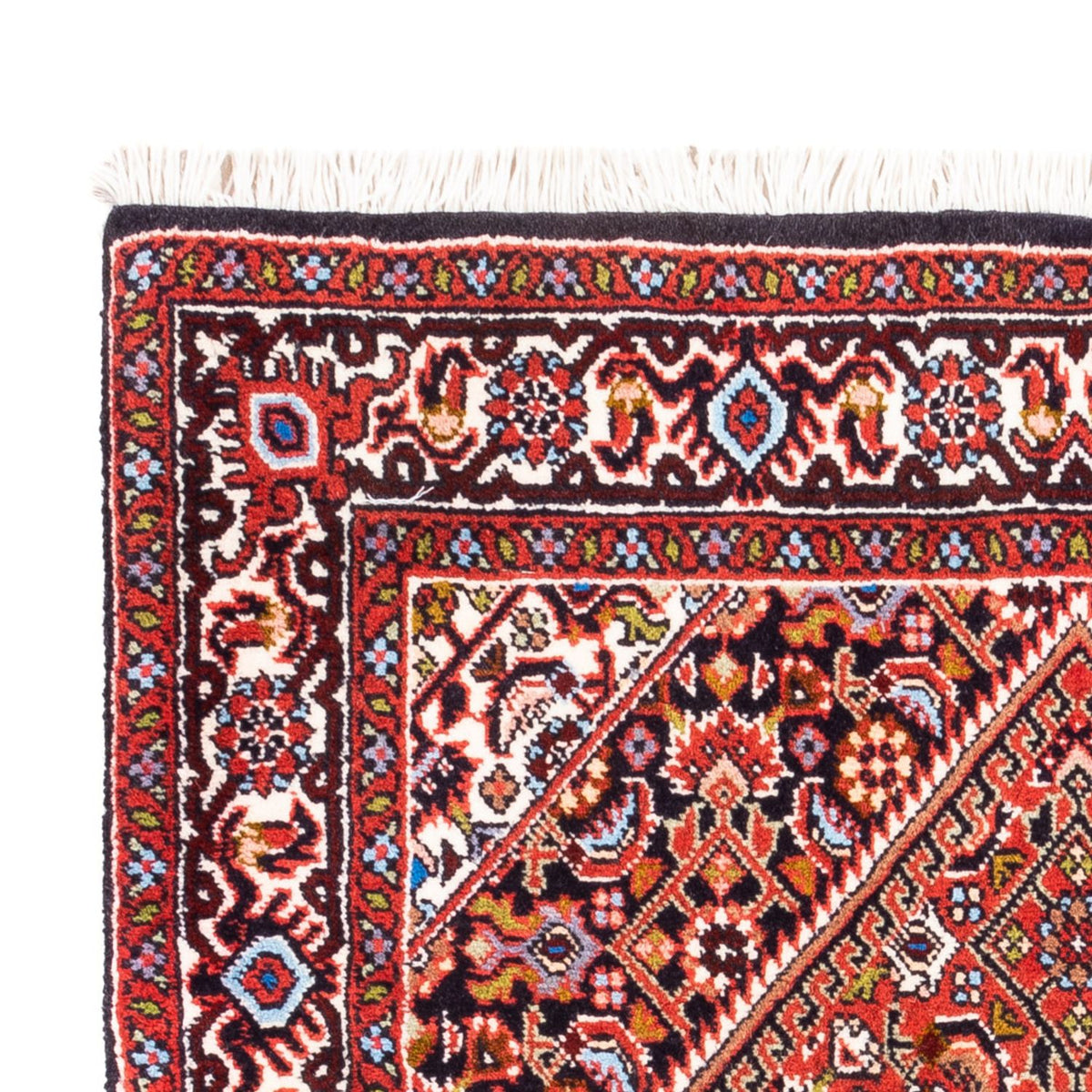 Perski dywan - Bijar - Royal - 104 x 72 cm - czerwony