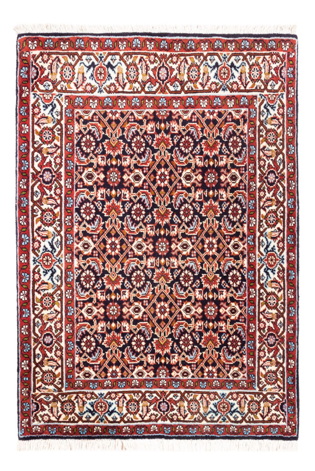 Perserteppich - Bidjar - Royal - 98 x 72 cm - dunkelblau