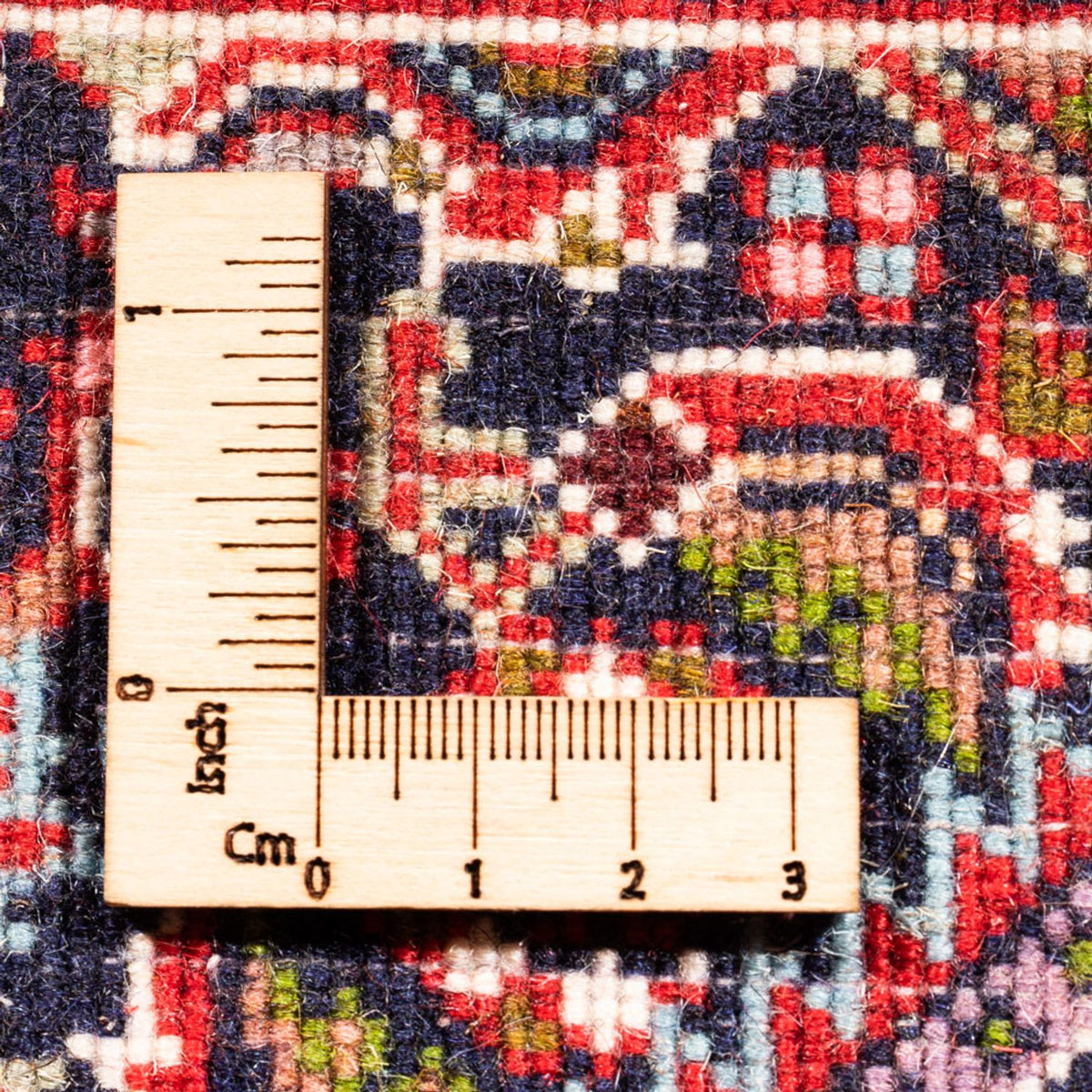 Perski dywan - Bijar - Royal - 94 x 72 cm - czerwony