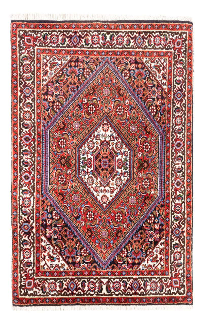 Perski dywan - Bijar - Royal - 104 x 70 cm - czerwony