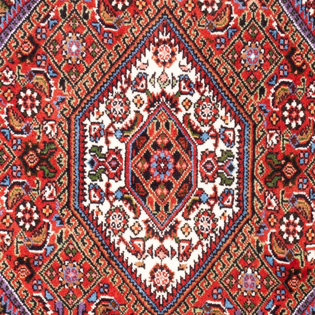 Perski dywan - Bijar - Royal - 104 x 70 cm - czerwony