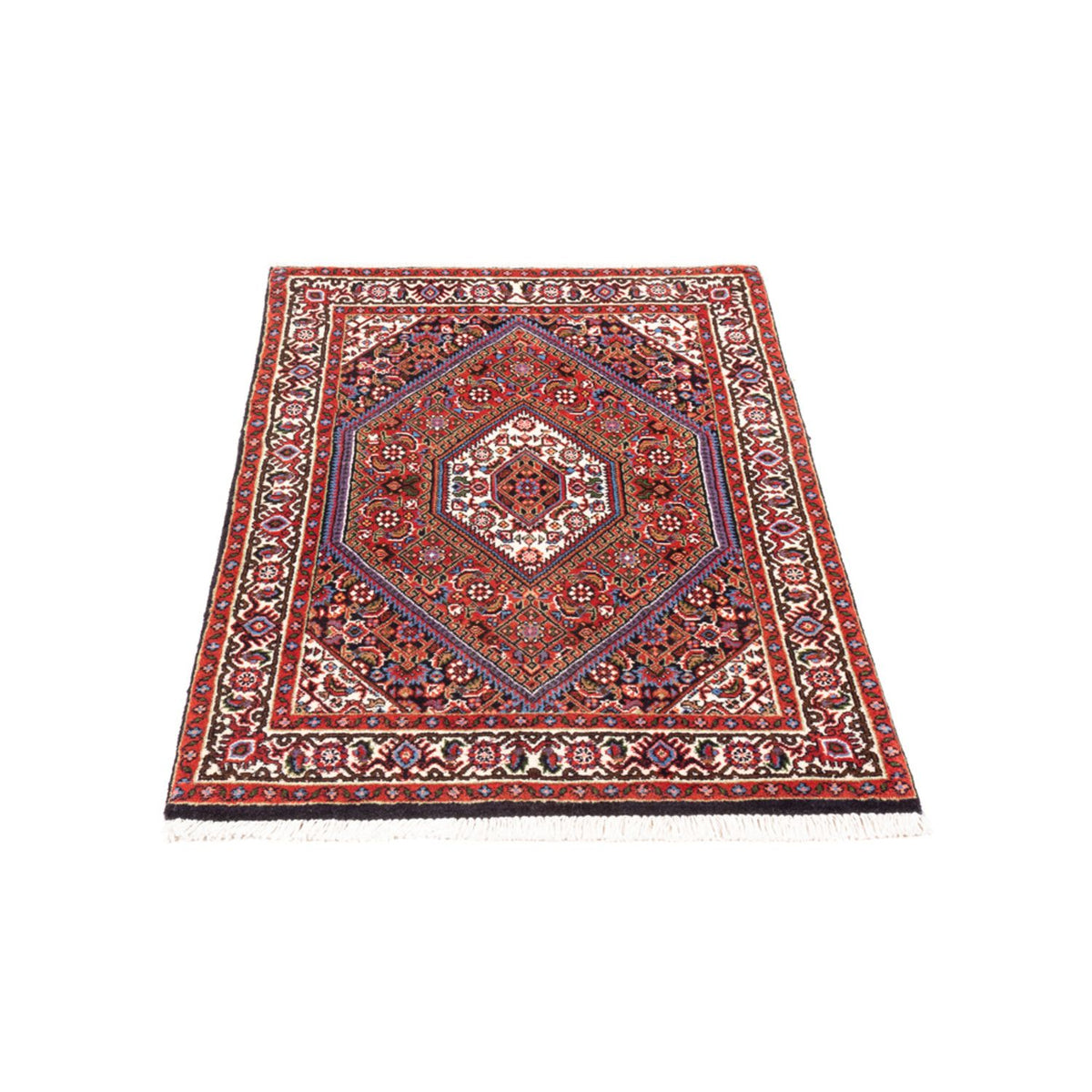 Perski dywan - Bijar - Royal - 104 x 70 cm - czerwony
