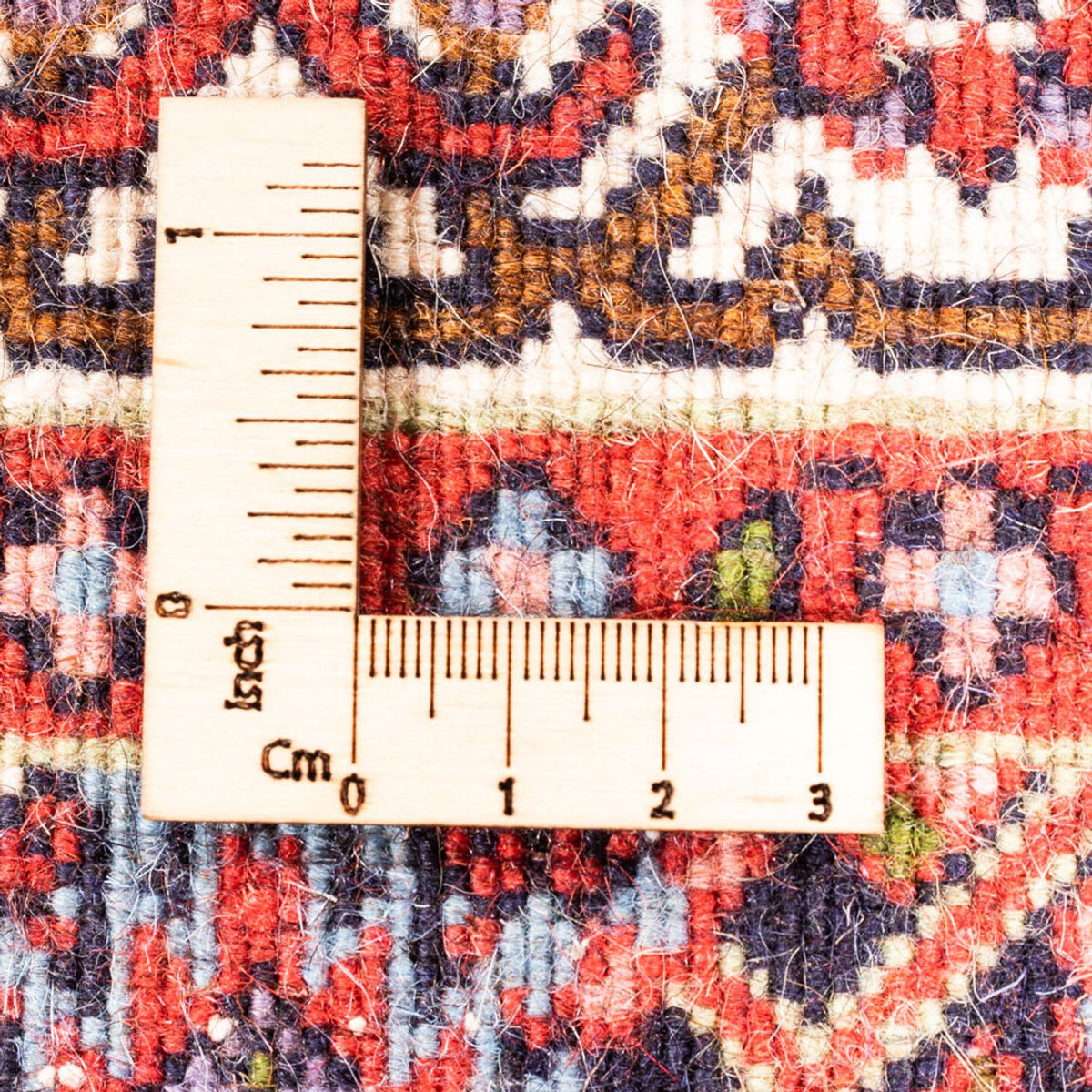 Perski dywan - Bijar - Royal - 104 x 70 cm - czerwony