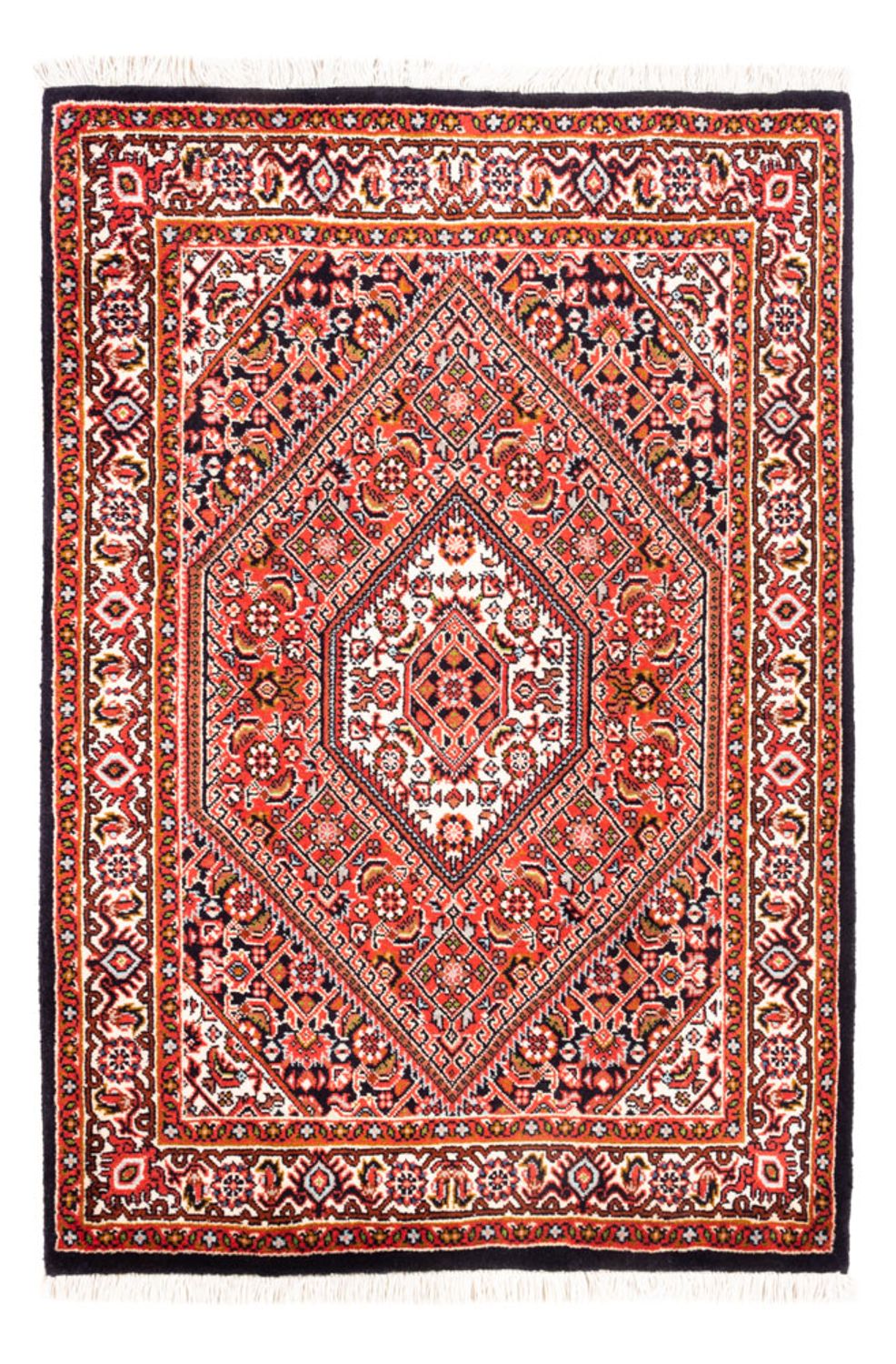 Perski dywan - Bijar - Royal - 98 x 70 cm - czerwony