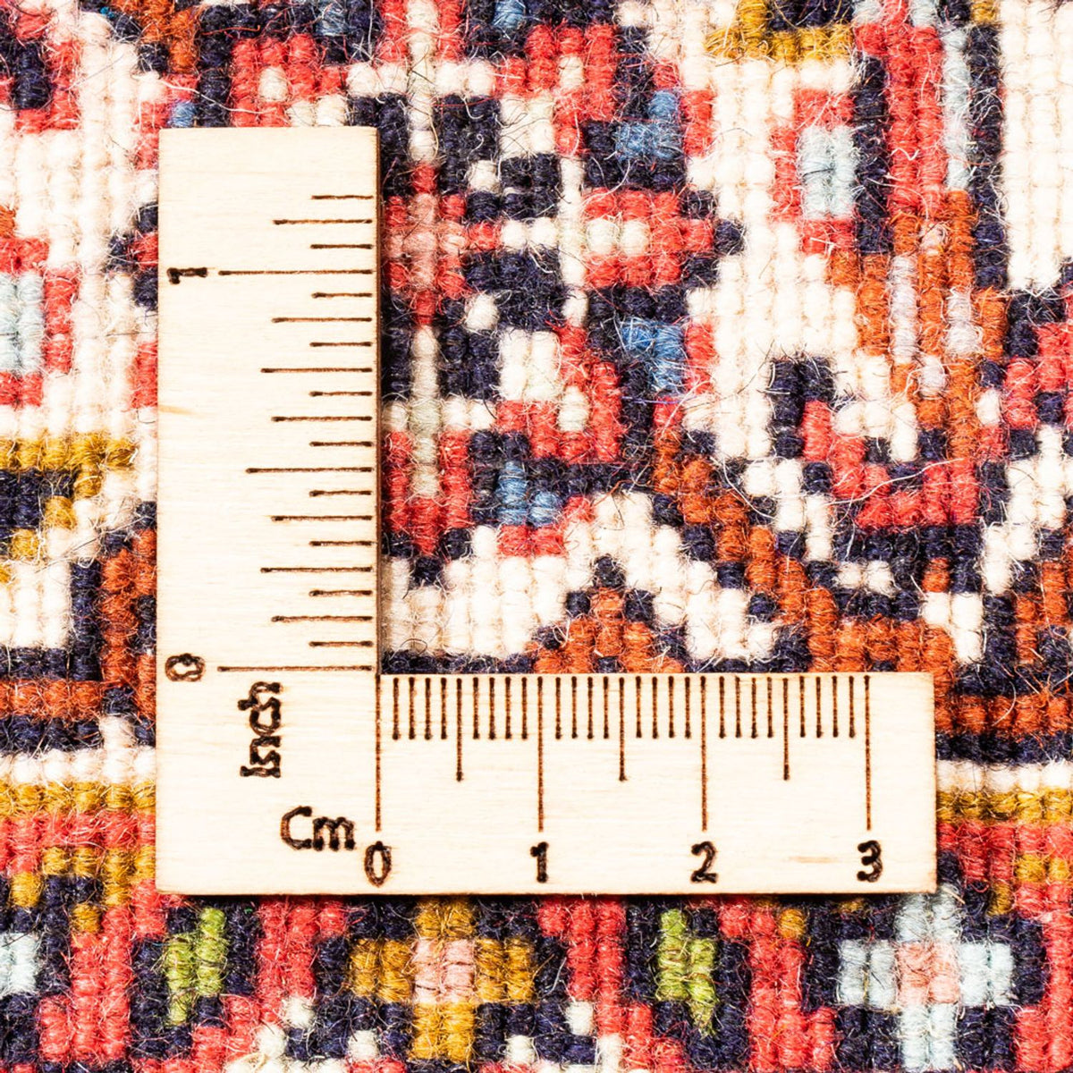 Perski dywan - Bijar - Royal - 98 x 70 cm - czerwony