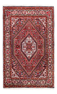Perski dywan - Bijar - Royal - 104 x 72 cm - czerwony