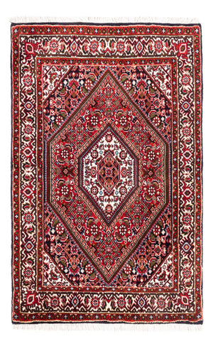 Perski dywan - Bijar - Royal - 104 x 72 cm - czerwony