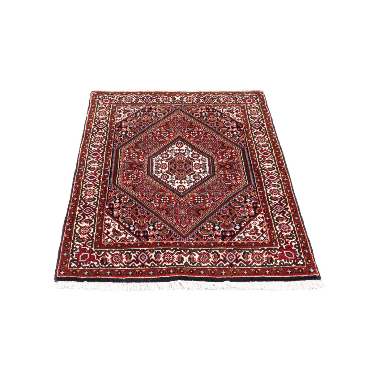 Perski dywan - Bijar - Royal - 104 x 72 cm - czerwony