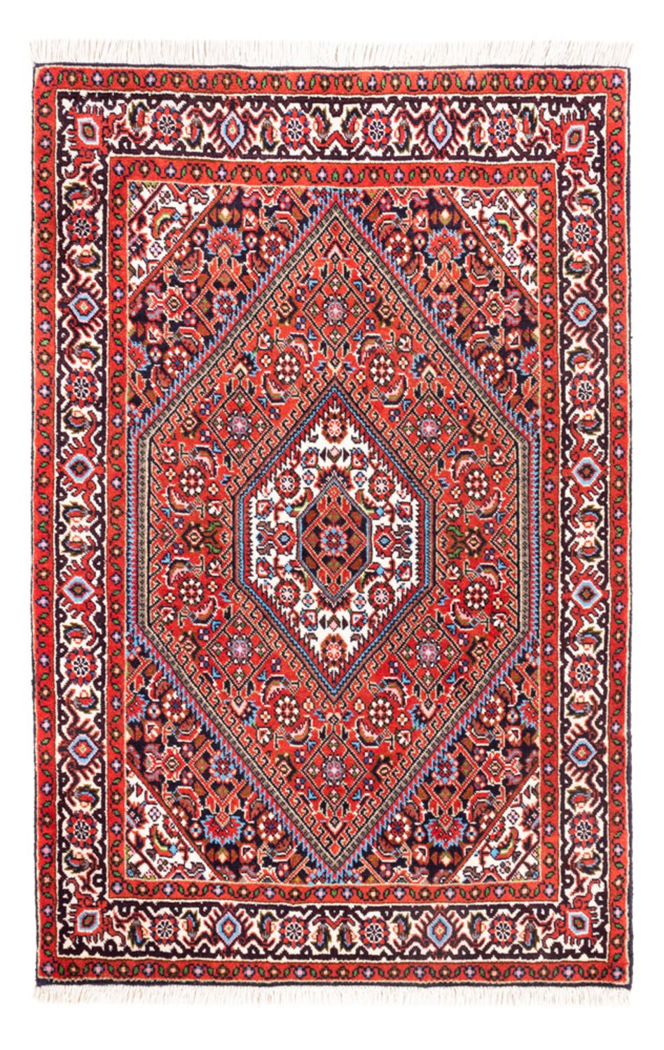 Perski dywan - Bijar - Royal - 104 x 70 cm - czerwony