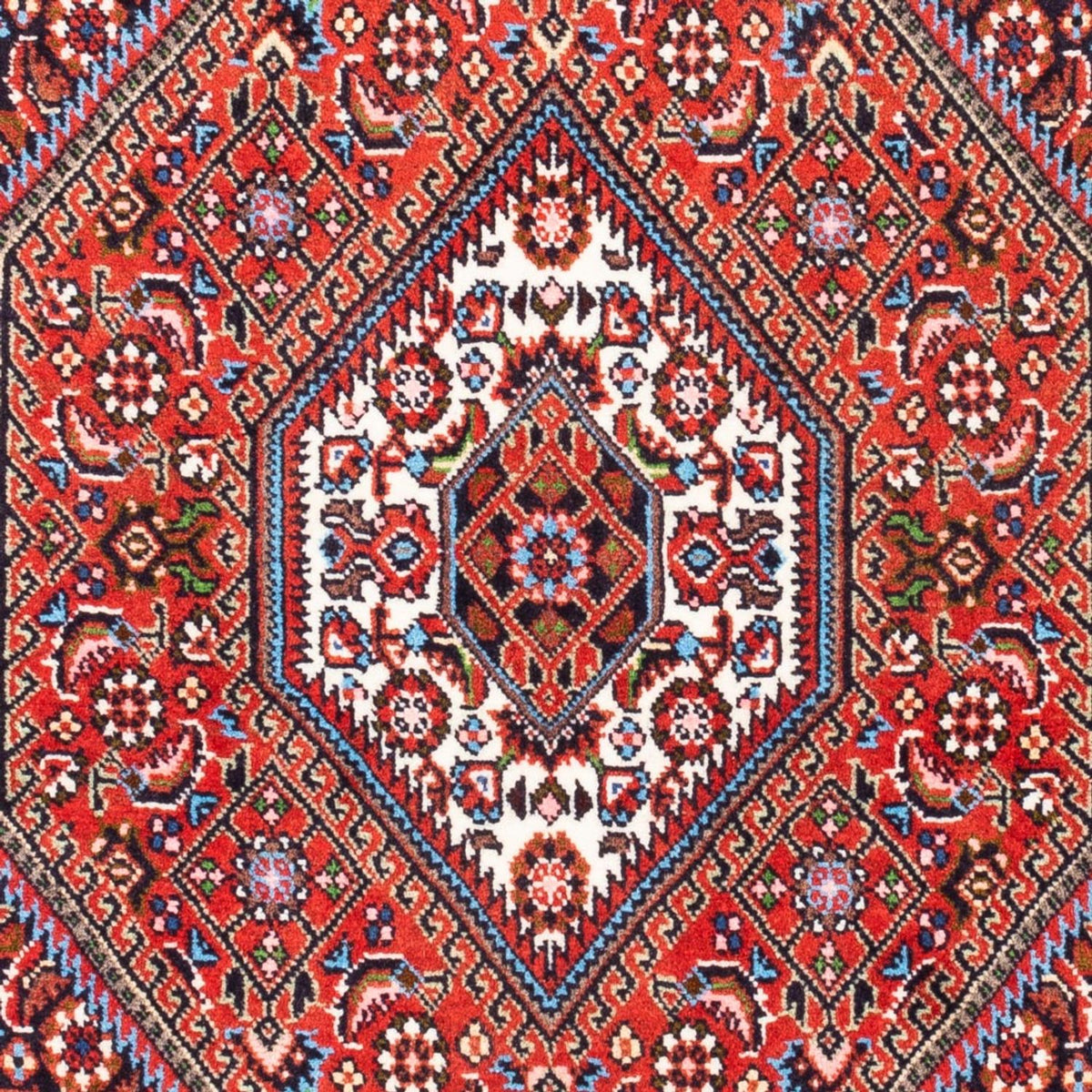 Perski dywan - Bijar - Royal - 104 x 70 cm - czerwony