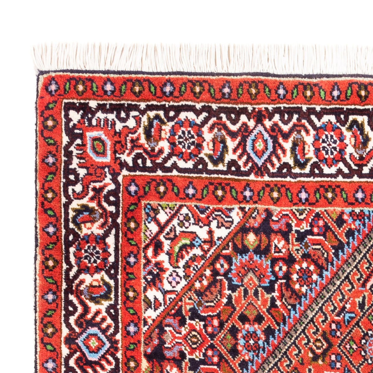 Perski dywan - Bijar - Royal - 104 x 70 cm - czerwony