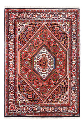 Perski dywan - Bijar - Royal - 104 x 74 cm - czerwony