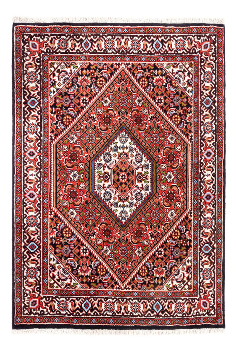 Perski dywan - Bijar - Royal - 104 x 74 cm - czerwony