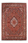 Bidjar - Bukan Dywan 71x104cm - Dywan perski - Prostokątny / Czerwony / 71 x 104 cm Prostokątny