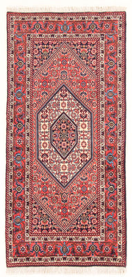 Perski dywan - Bijar - Royal - 152 x 78 cm - czerwony